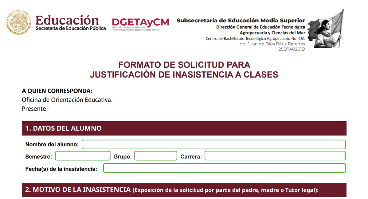 Imagen de solicitud